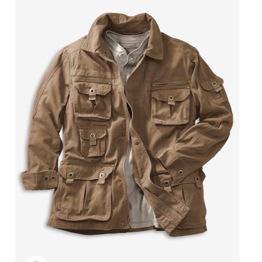 9 Pocket Twill Utility Jacket